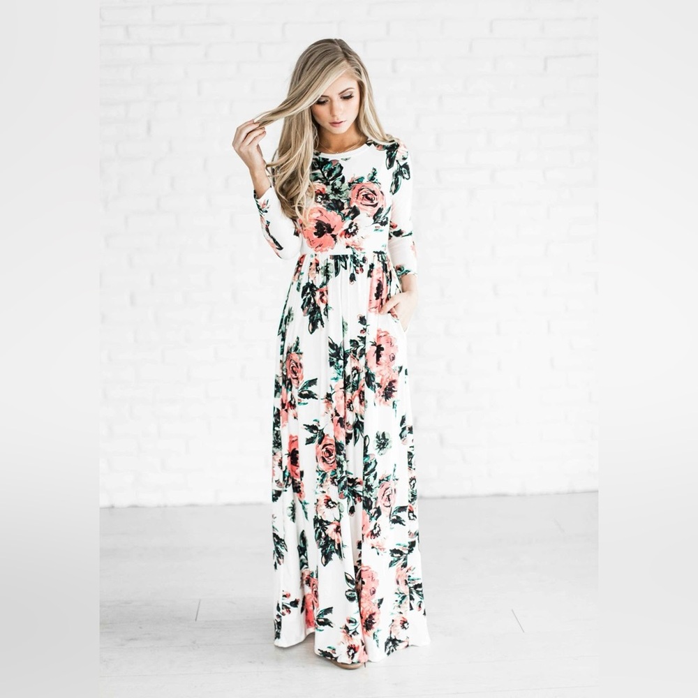 COPY - Maxi Floral Dress